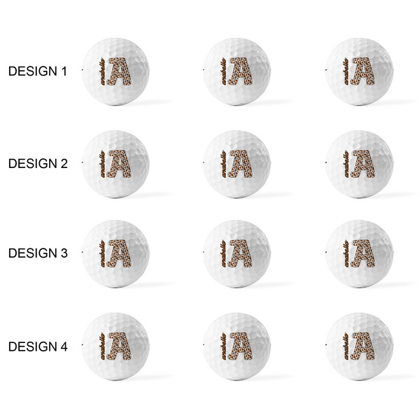 Cow Print Golf Balls - Titleist - Set of 12 - APPROVAL