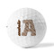 Cow Print Golf Balls - Titleist - Set of 3 - FRONT