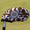 Cow Print Golf Club Cover - Front