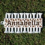 Cow Print Golf Tees & Ball Markers Set (Personalized)