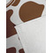 Cow Print Golf Towel - Detail
