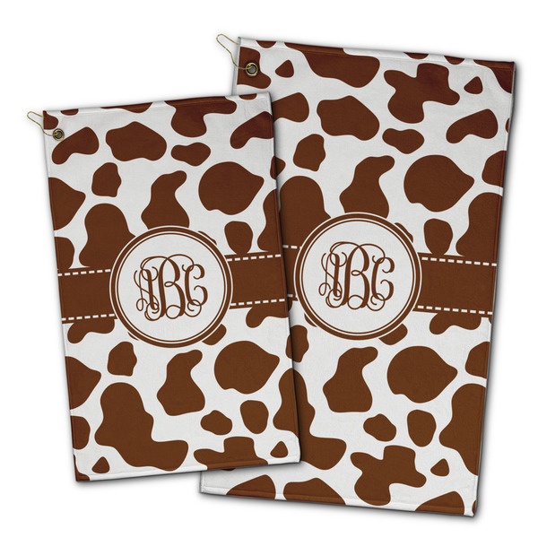 Cow Print Golf Towel - PARENT (small and large)