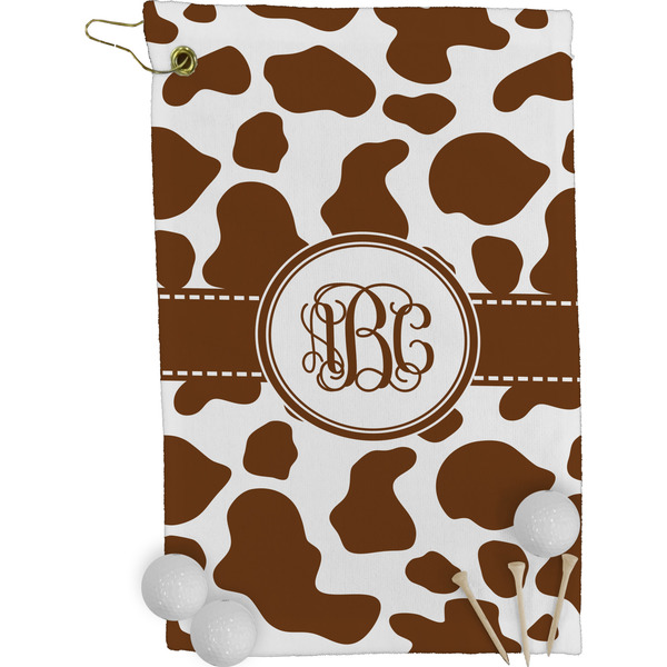 Cow Print Golf Towel (Personalized)