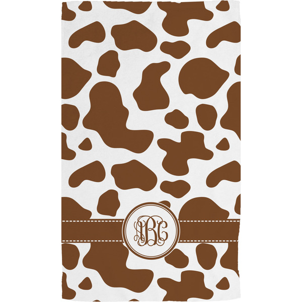 Cow Print Hand Towel (Personalized)