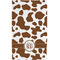 Cow Print Hand Towel (Personalized)