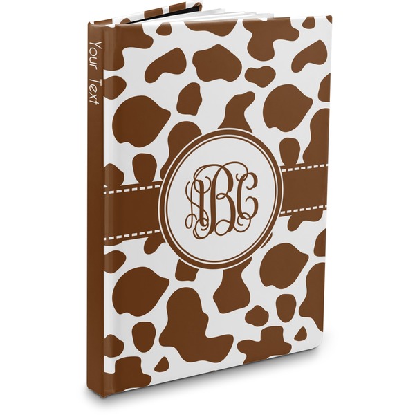 Custom Cow Print Hardbound Journal (Personalized)