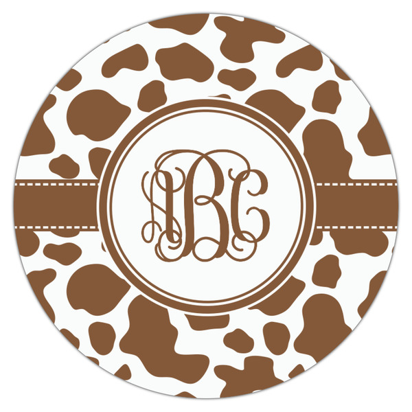 Cow Print Icing Circle - Medium - Single