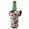 Cow Print Jersey Bottle Cooler - ANGLE (on bottle)