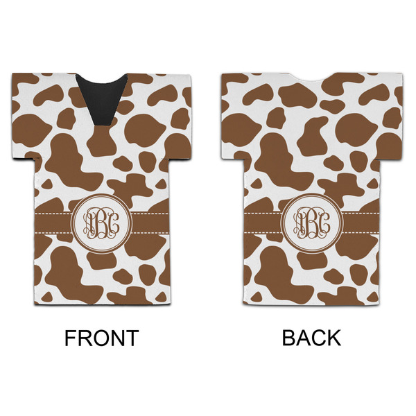 Cow Print Jersey Bottle Cooler - APPROVAL