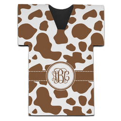 Cow Print Jersey Bottle Cooler (Personalized)