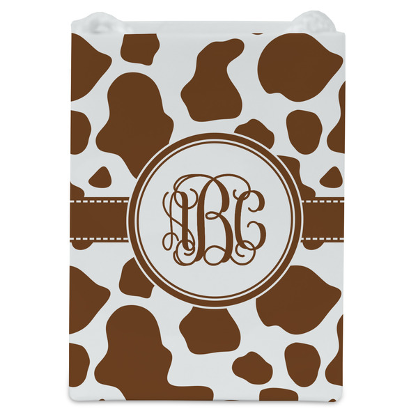 Cow Print Jewelry Gift Bag - Gloss - Front