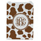 Cow Print Jewelry Gift Bag - Gloss - Front
