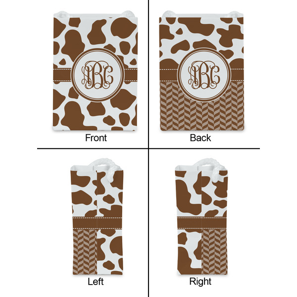 Cow Print Jewelry Gift Bag - Matte - Approval