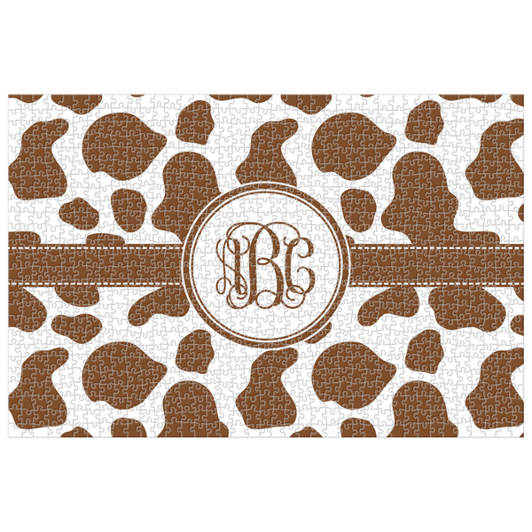 Custom Cow Print Jigsaw Puzzle - 1000-piece (Personalized)