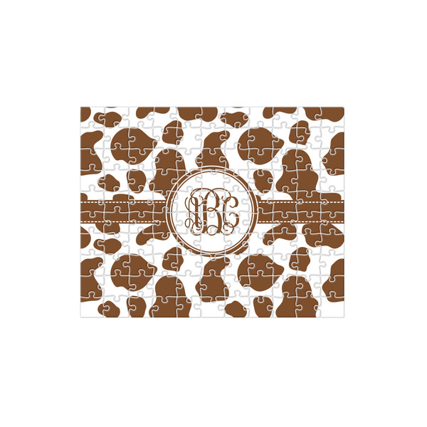 Custom Cow Print 110 pc Jigsaw Puzzle (Personalized)