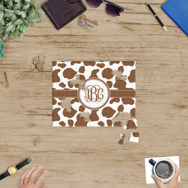 Cow Print Jigsaw Puzzle 252 Piece - In Context