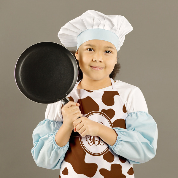 Cow Print Kid's Aprons - Medium - Lifestyle