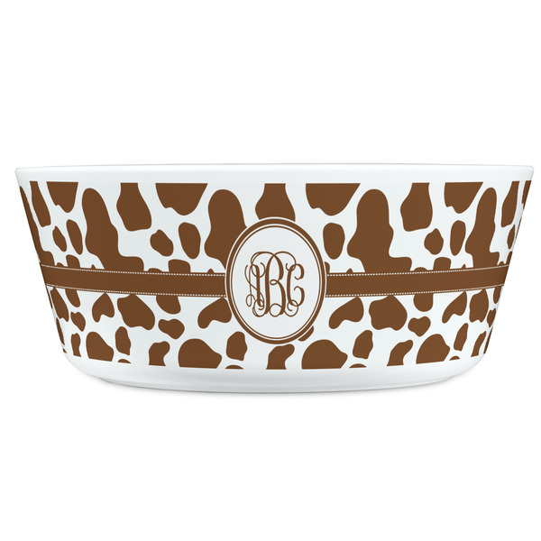 Cow Print Kids Bowls - FRONT