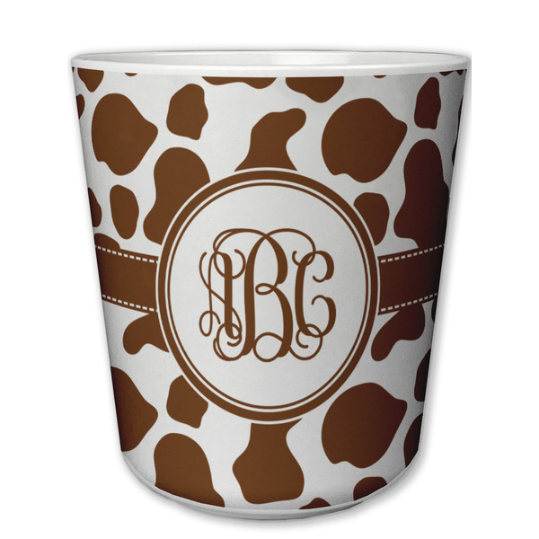 Custom Cow Print Plastic Tumbler 6oz (Personalized)