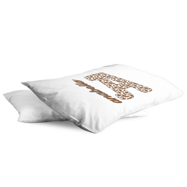 Cow Print King Pillow Case - TWO (partial print)