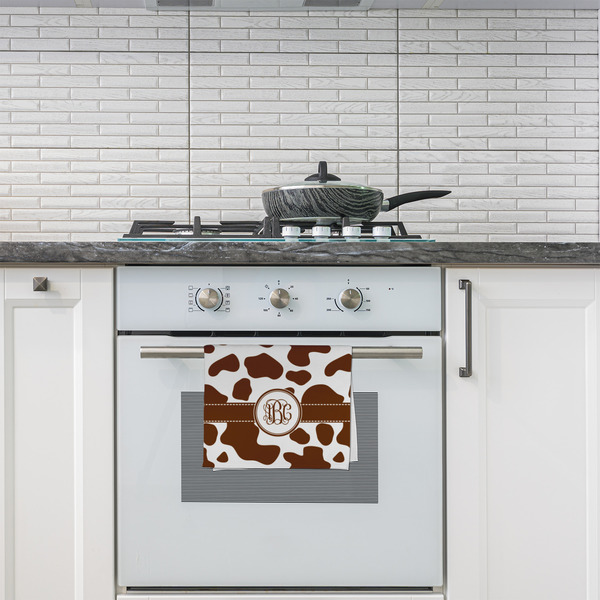 Cow Print Kitchen Towel - Poly Cotton - Lifestyle