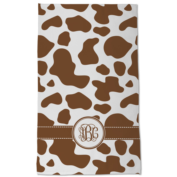 Cow Print Kitchen Towel - Poly Cotton - Full Front