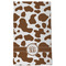 Cow Print Kitchen Towel - Poly Cotton - Full Front