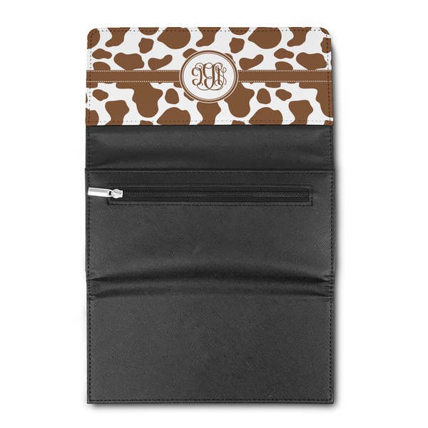 Cow Print Ladies Wallet  (Personalized Opt)