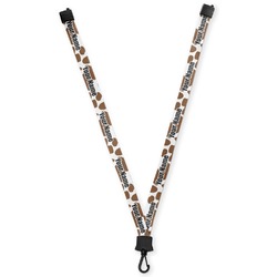 Cow Print Lanyard (Personalized)