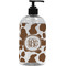 Cow Print Plastic Soap / Lotion Dispenser (16 oz - Large - Black) (Personalized)