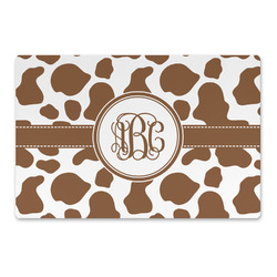 Cow Print Large Rectangle Car Magnet (Personalized)