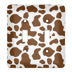 Cow Print Light Switch Cover (2 Toggle Plate)