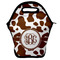Cow Print Lunch Bag - Front