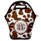 Cow Print Lunch Bag w/ Monogram