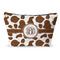 Cow Print Structured Accessory Purse (Front)
