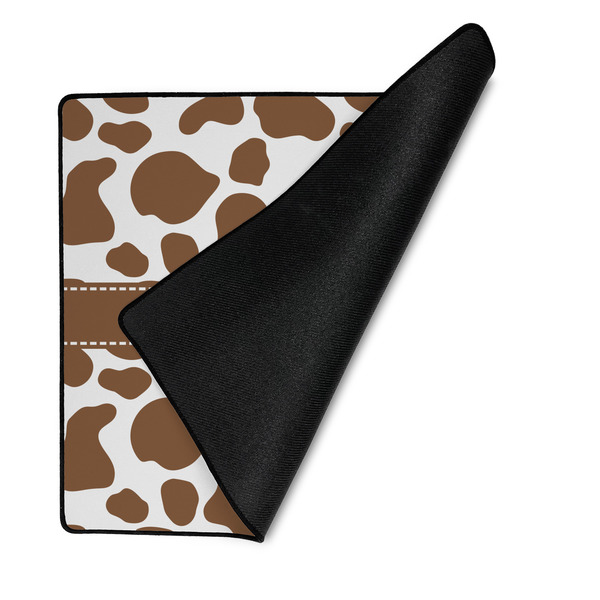 Cow Print Medium Gaming Mats - FRONT W/FOLD