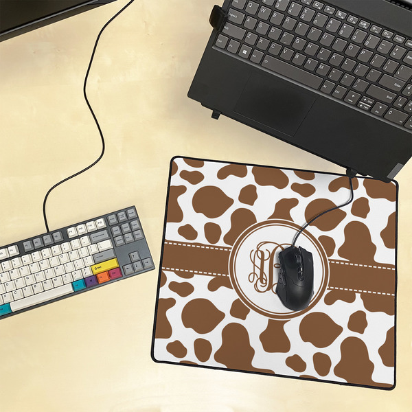 Cow Print Medium Gaming Mats - LIFESTYLE