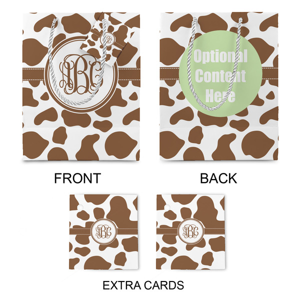 Cow Print Medium Gift Bag - Approval