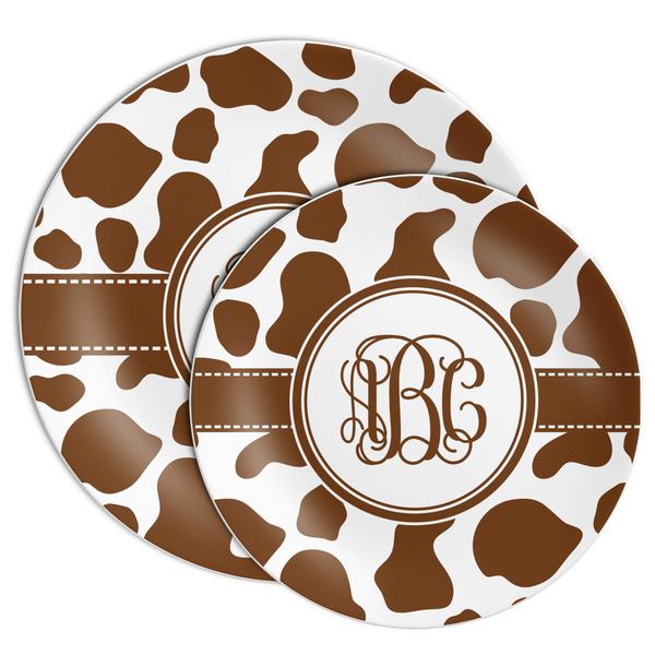 Cow Print Melamine Plates - PARENT/MAIN