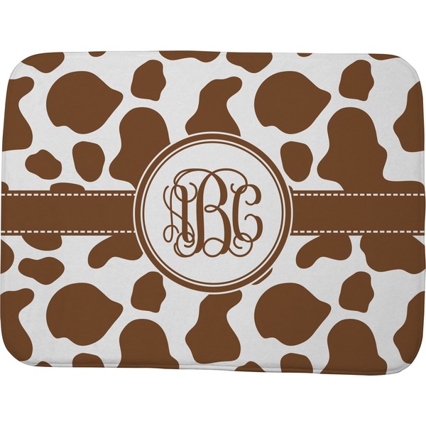Cow Print Memory Foam Bath Mat 48 X 36