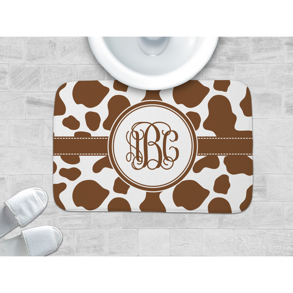 Cow Print Memory Foam Bath Mat - LIFESTYLE 34x21