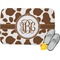 Cow Print Memory Foam Bath Mat (Personalized)
