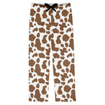 Cow Print Mens Pajama Pants - XS