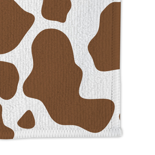 Cow Print Microfiber Dish Rag - DETAIL