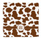 Cow Print Microfiber Dish Rag - Front/Approval