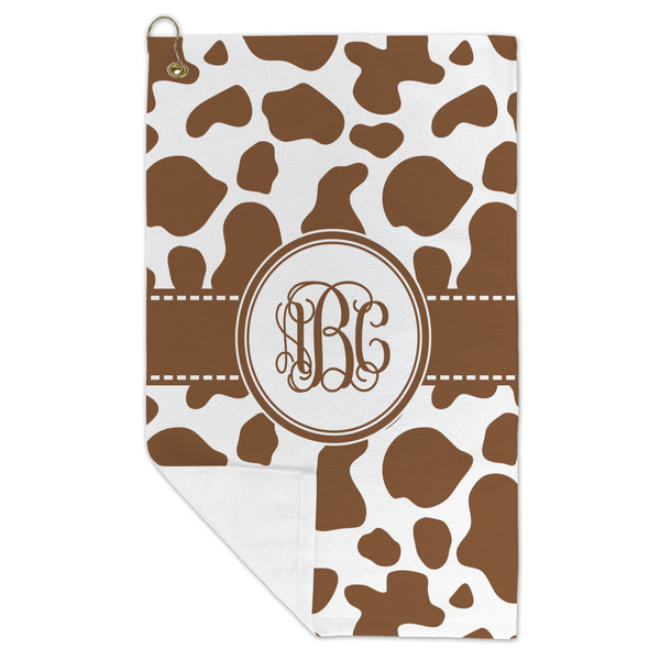Cow Print Microfiber Golf Towels - FOLD