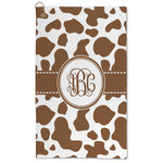 Cow Print Microfiber Golf Towel (Personalized)