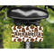 Cow Print Mini License Plate on Bicycle - LIFESTYLE Two holes