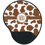 Cow Print Mouse Pad with Wrist Support
