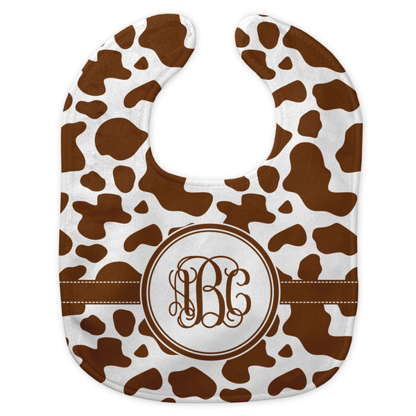 Cow Print New Bib Flat Approval